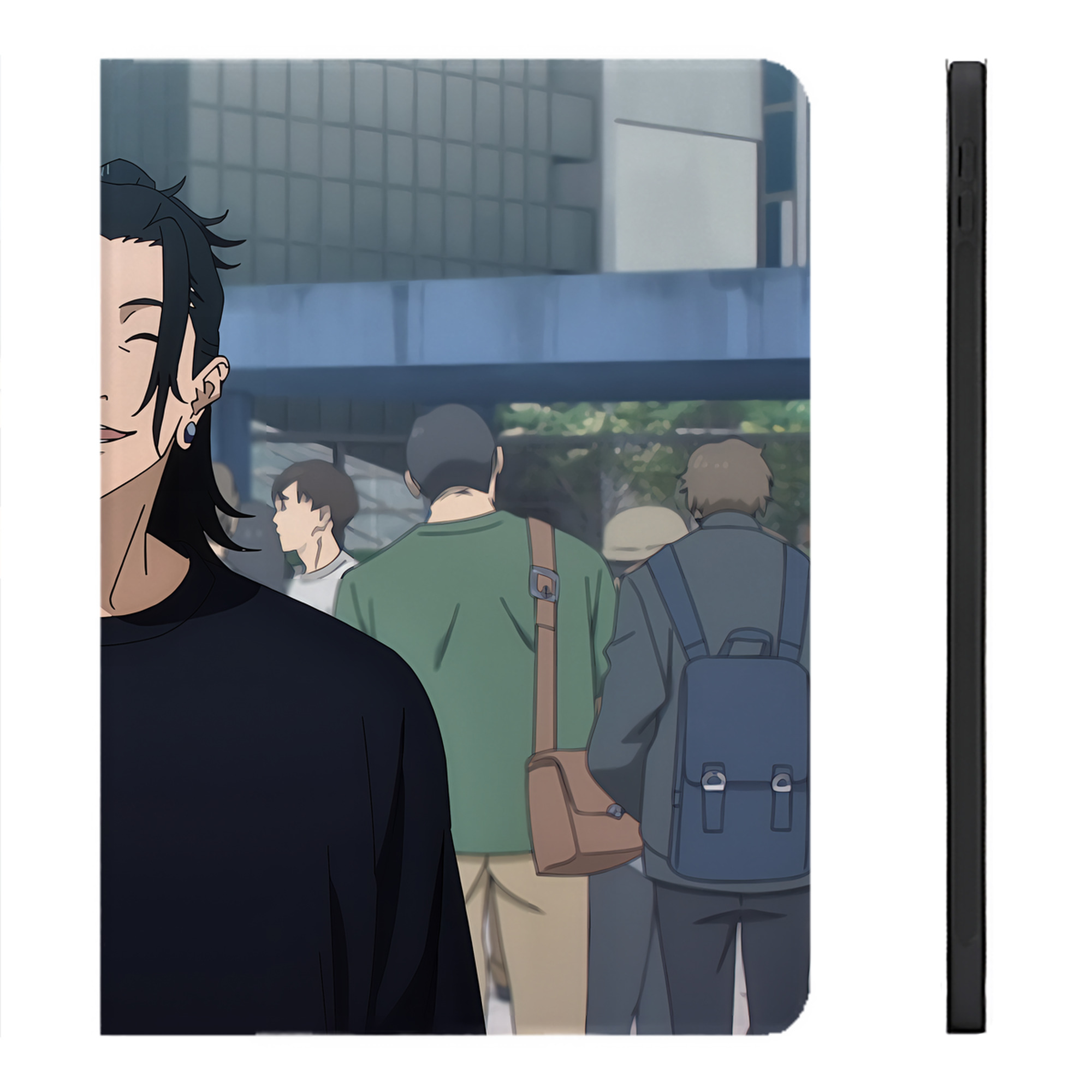 （画像用） 呪術廻戦 Jujutsu Kaisen IPadケース ペンホルダー付き ブックスタイルデザイン